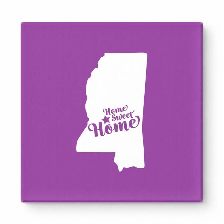 Home Sweet Jackson — Mississippi State Silhouette