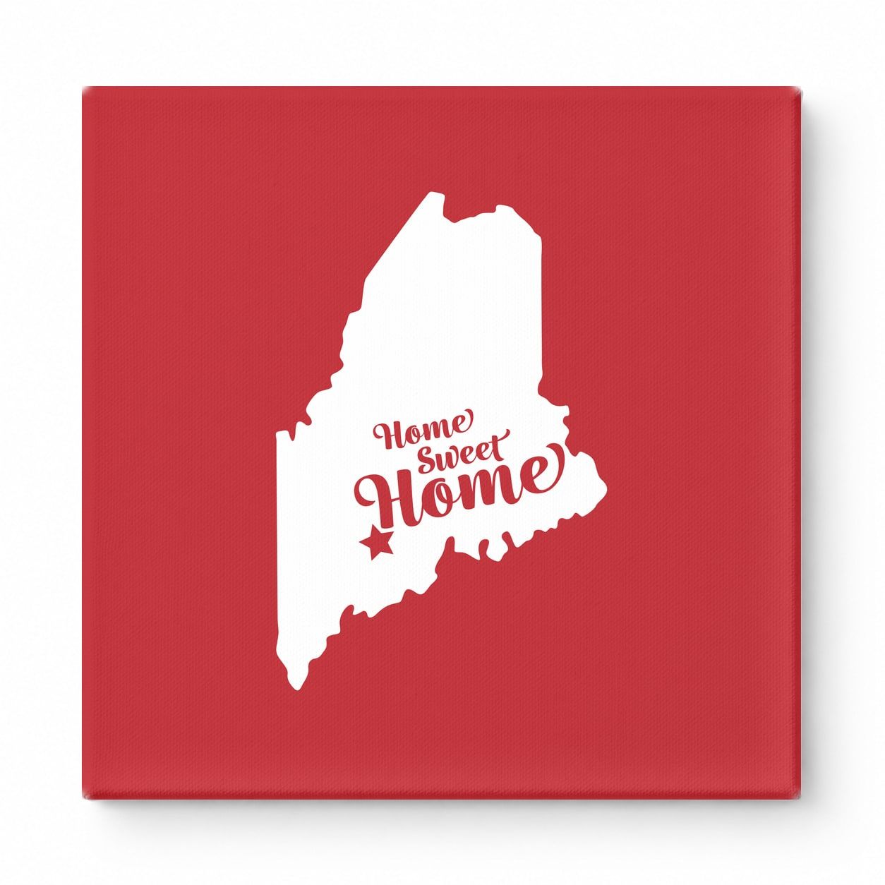 Home Sweet Bangor — Maine State Silhouette