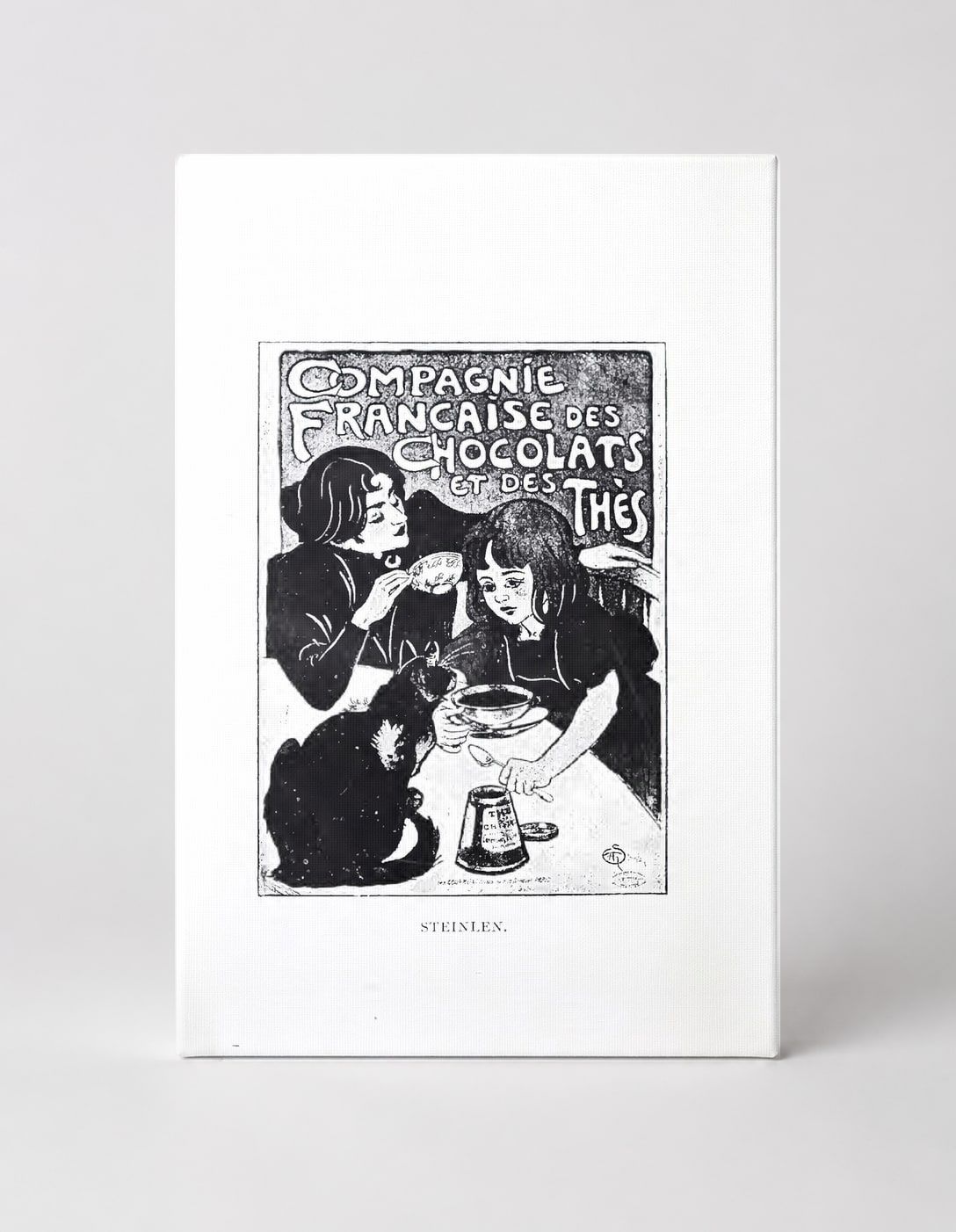 Compagnie Française des Chocolats et des Thés - Belle Époque Vintage Poster Wall Art