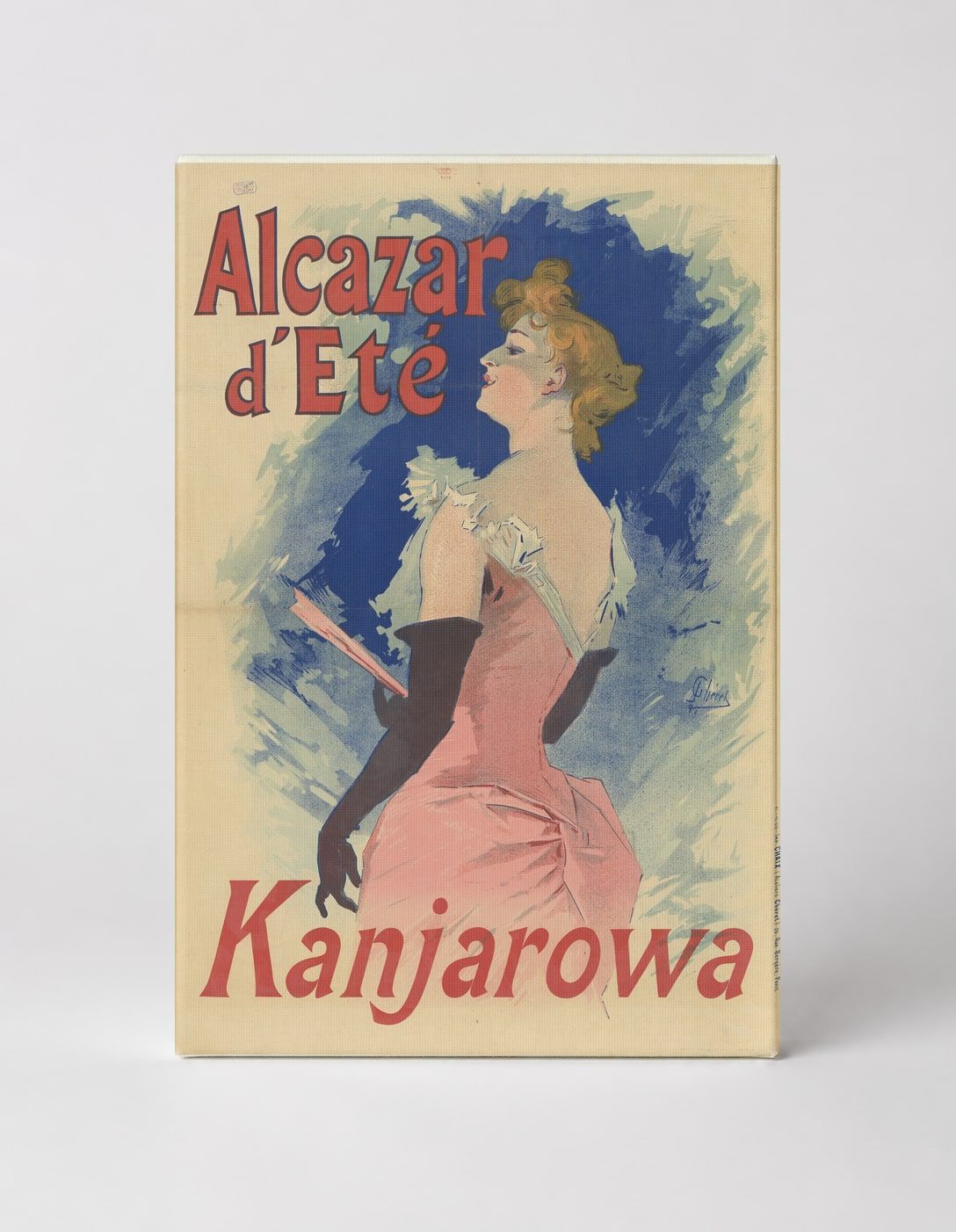 Alcazar d'Eté Kanjarowa 1890s - Belle Époque Vintage Poster Wall Art