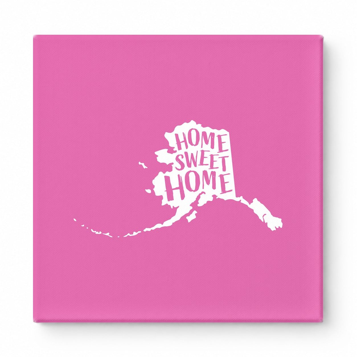 HOME SWEET HOME — Alaska State Silhouette