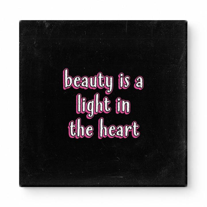 Beauty Is a Light in the Heart — Geometric Low-Poly