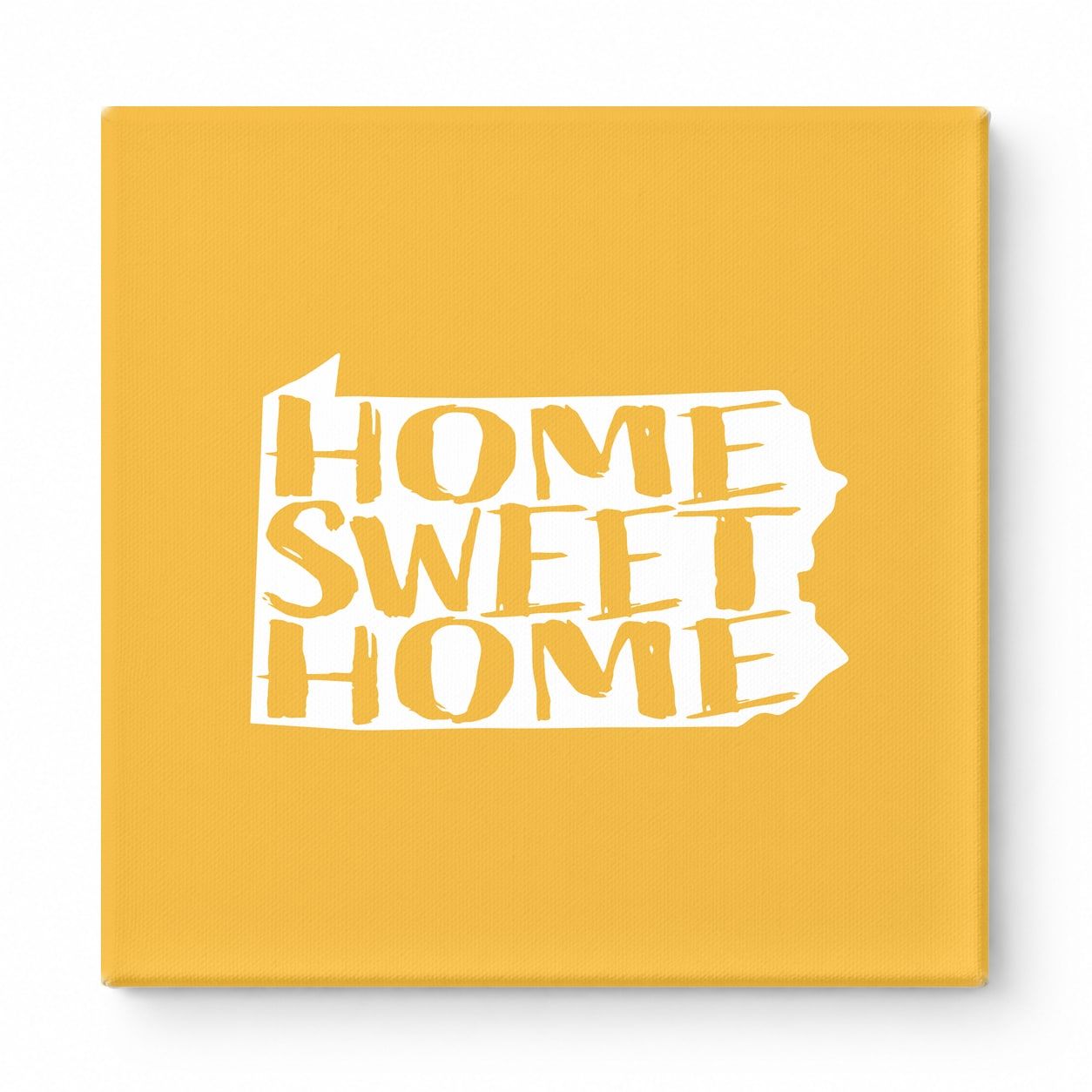 HOME SWEET HOME — Pennsylvania State Silhouette