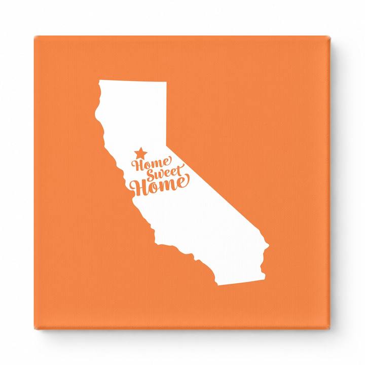 Home Sweet San Francisco — California State Silhouette