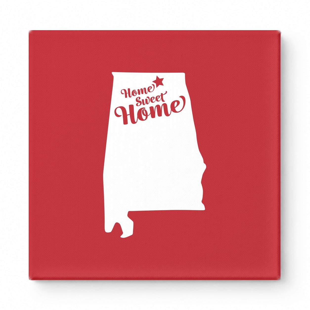 Home Sweet Huntsville — Alabama State Silhouette