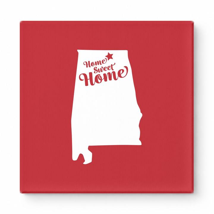 Home Sweet Huntsville — Alabama State Silhouette