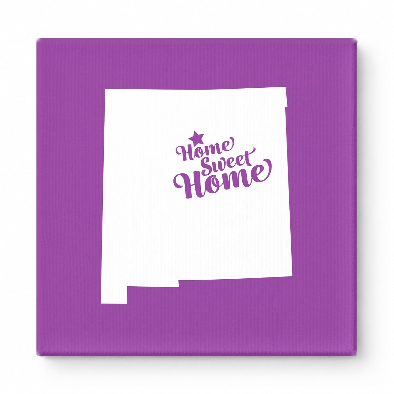 Home Sweet Santa Fe — New Mexico State Silhouette