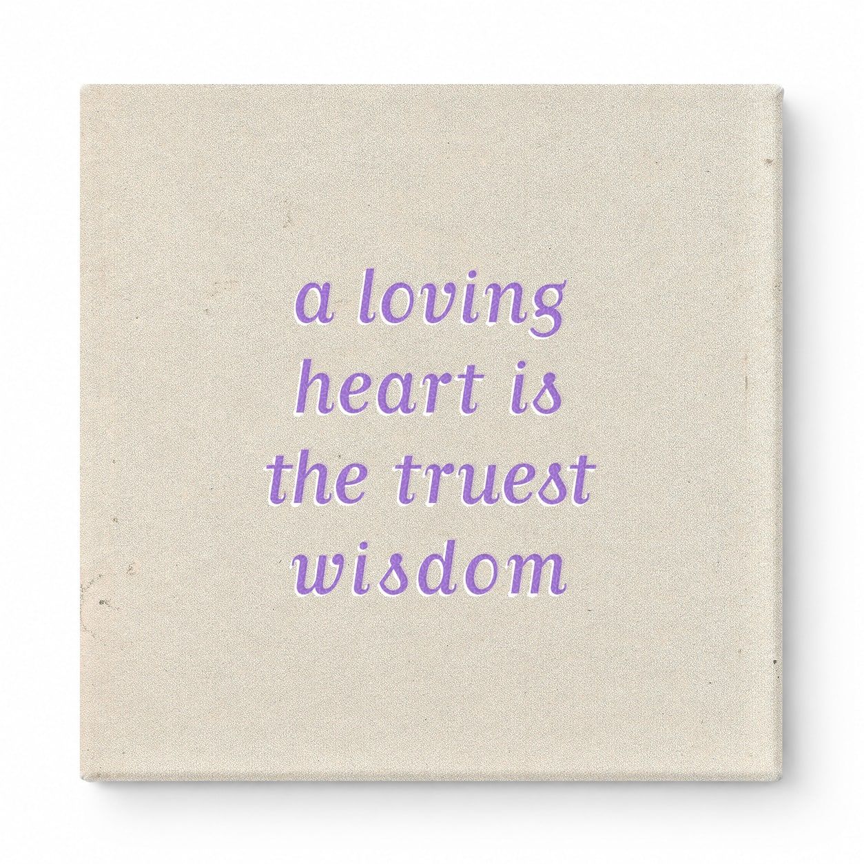 A Loving Heart Is the Truest Wisdom — Geometric Low-Poly