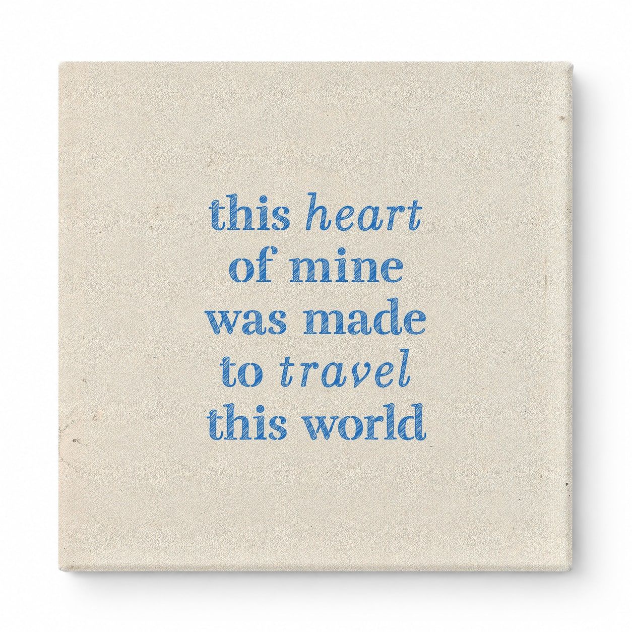 This Heart of Mine Was Made to Travel This World — Geometric Low-Poly