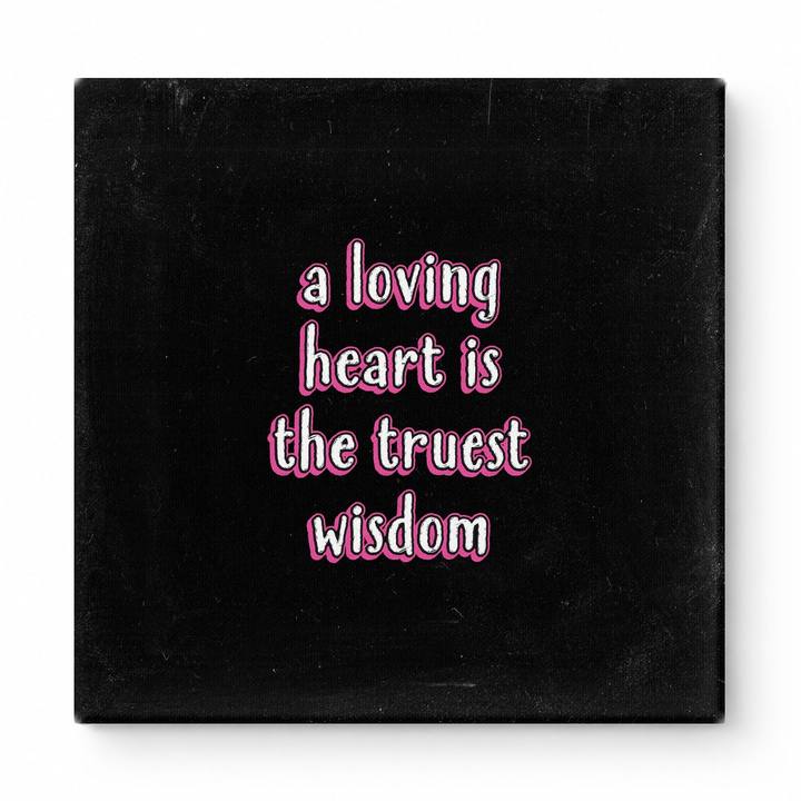 A Loving Heart Is the Truest Wisdom — Geometric Low-Poly