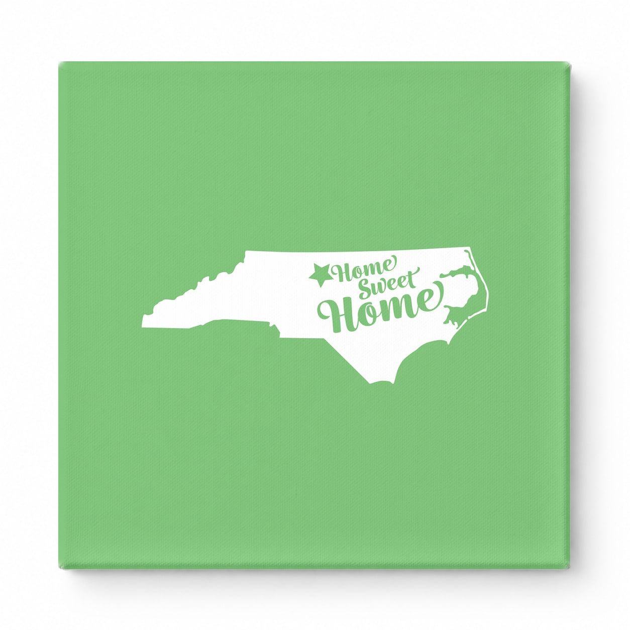 Home Sweet Home — North Carolina State Silhouette