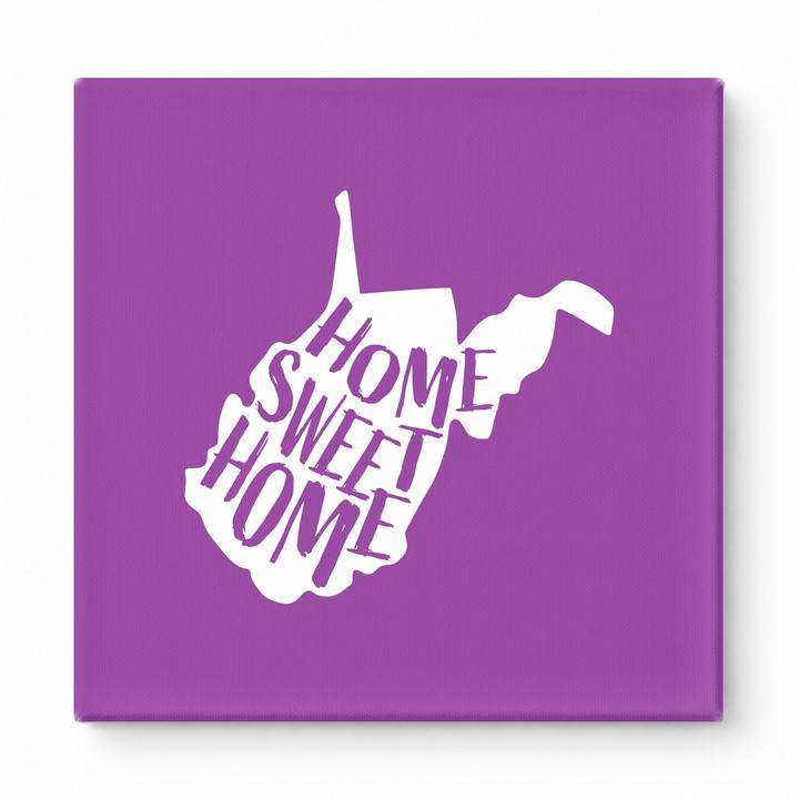 HOME SWEET HOME — West Virginia State Silhouette