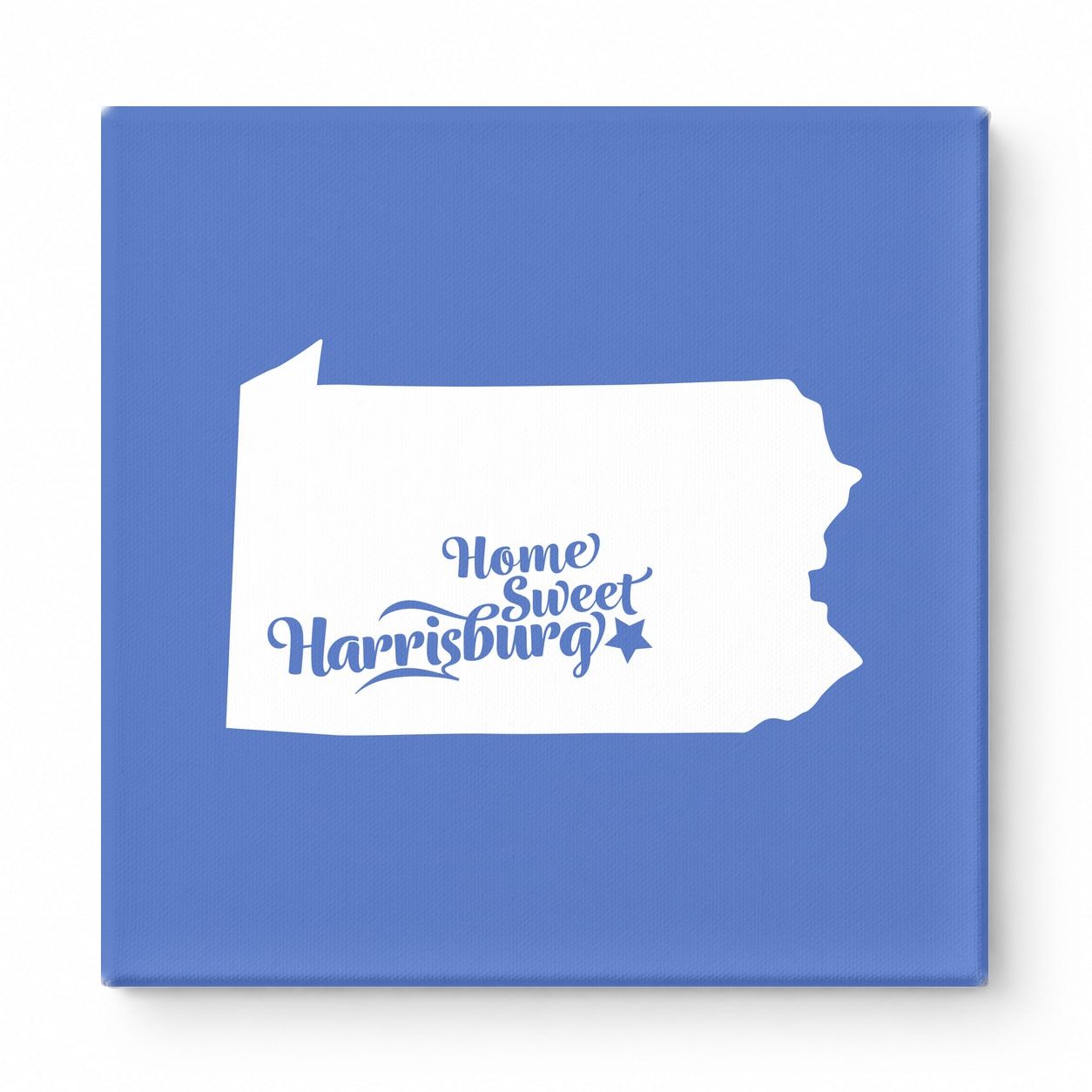 Home Sweet Harrisburg — Pennsylvania State Silhouette