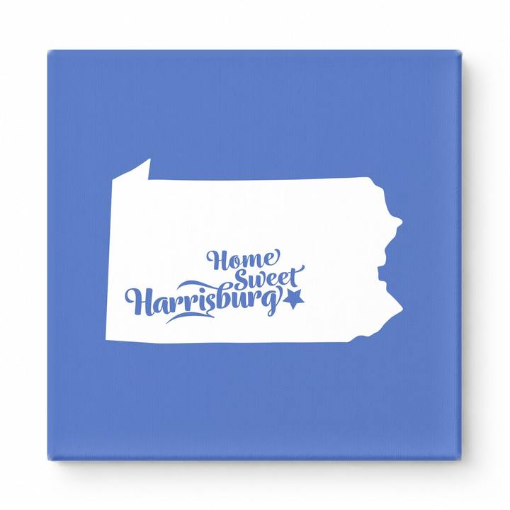 Home Sweet Harrisburg — Pennsylvania State Silhouette