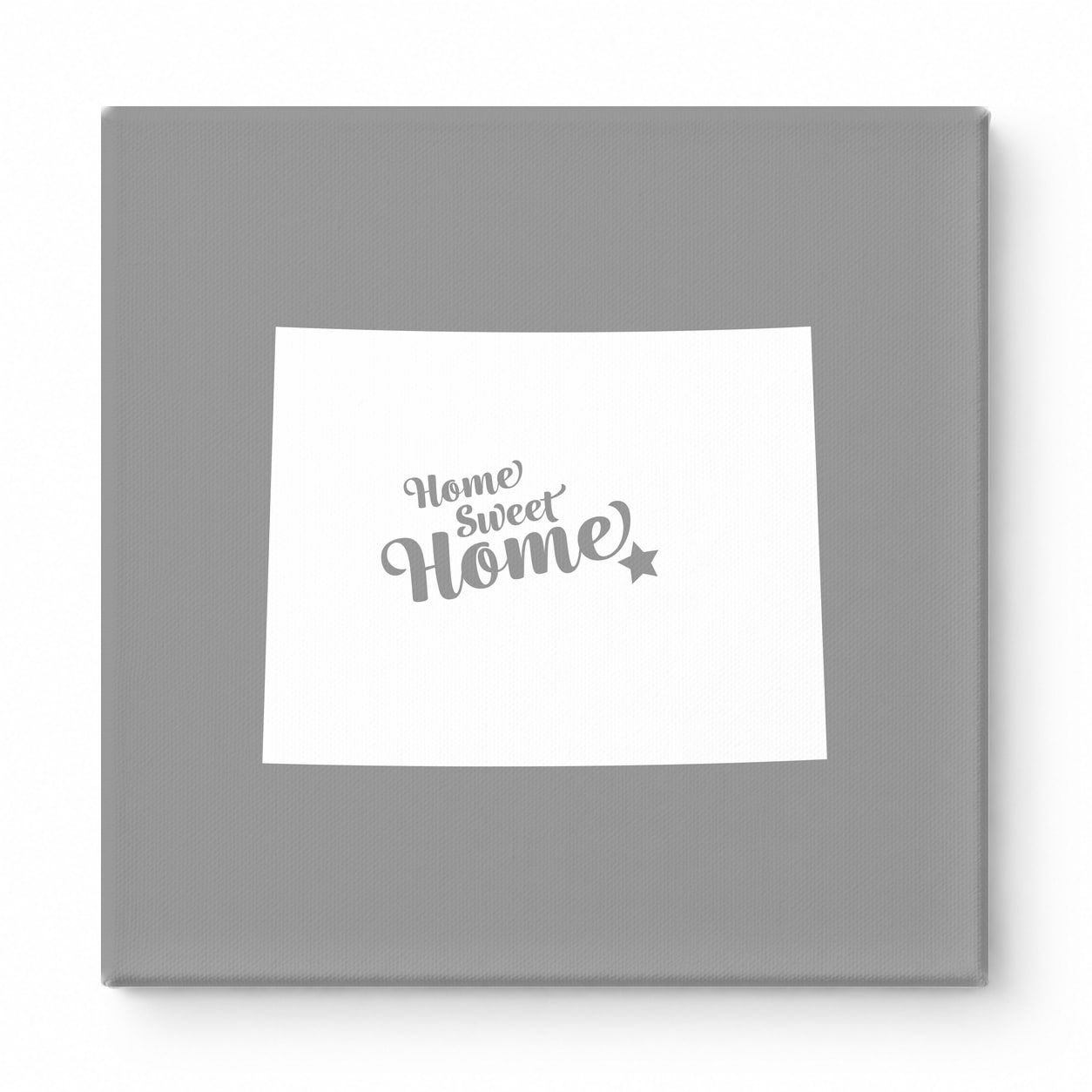 Home Sweet Casper — Wyoming State Silhouette
