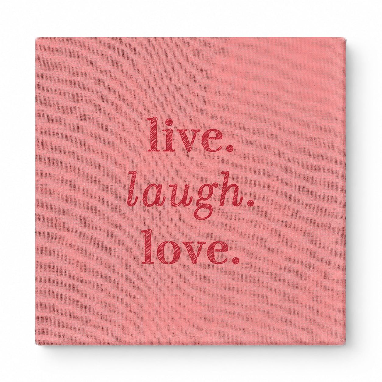 Live. Laugh. Love — Soft Watercolor Wash