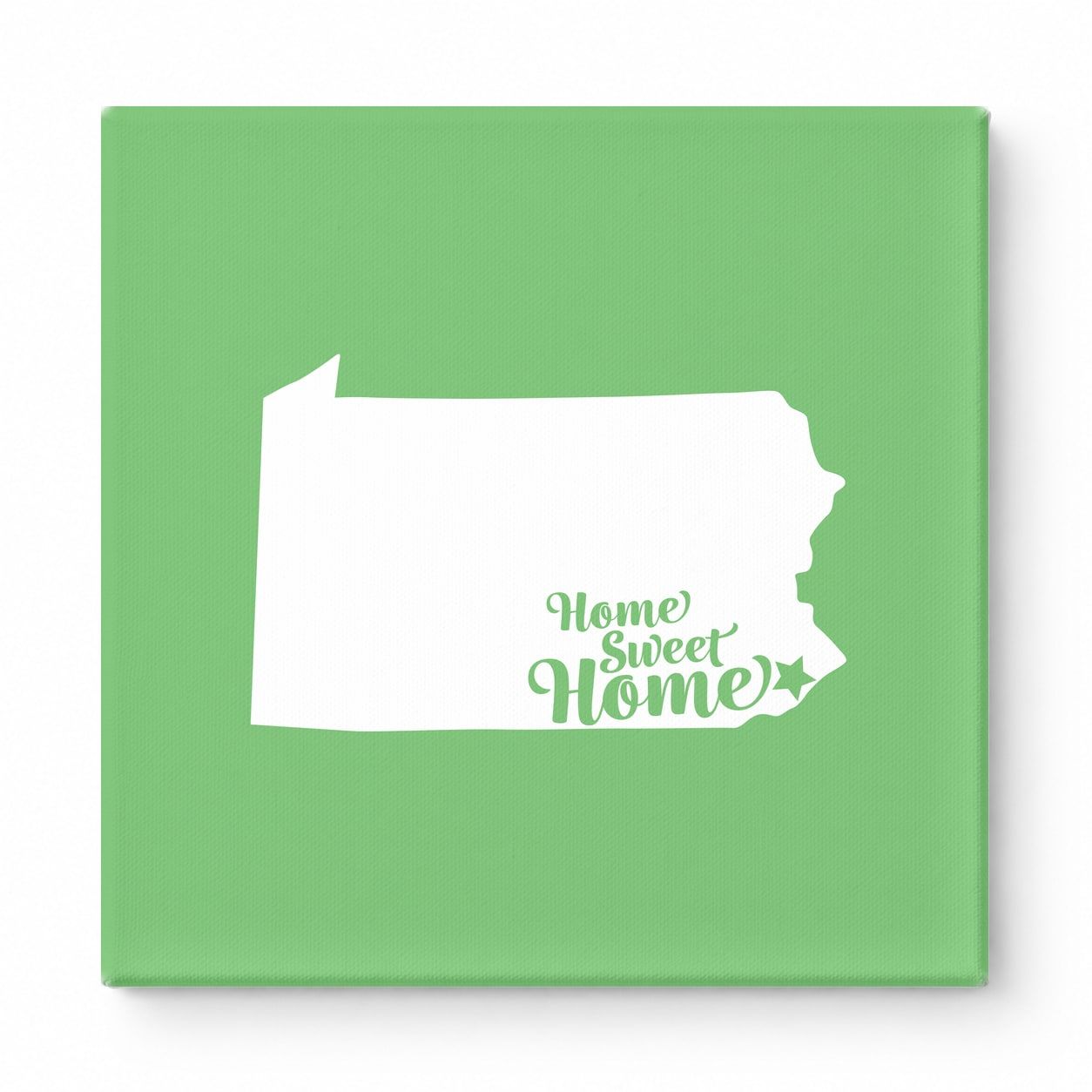 Home Sweet Lancaster — Pennsylvania State Silhouette
