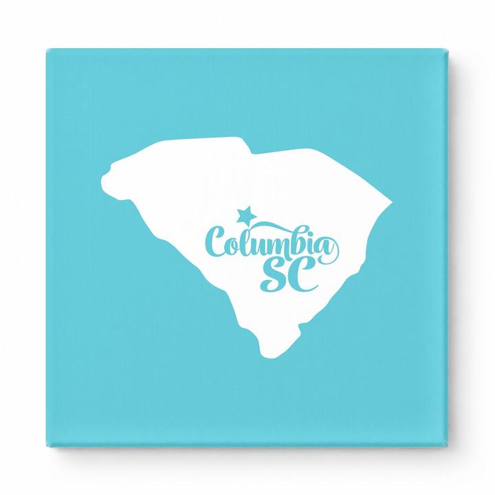 Home Sweet Columbia — South Carolina State Silhouette