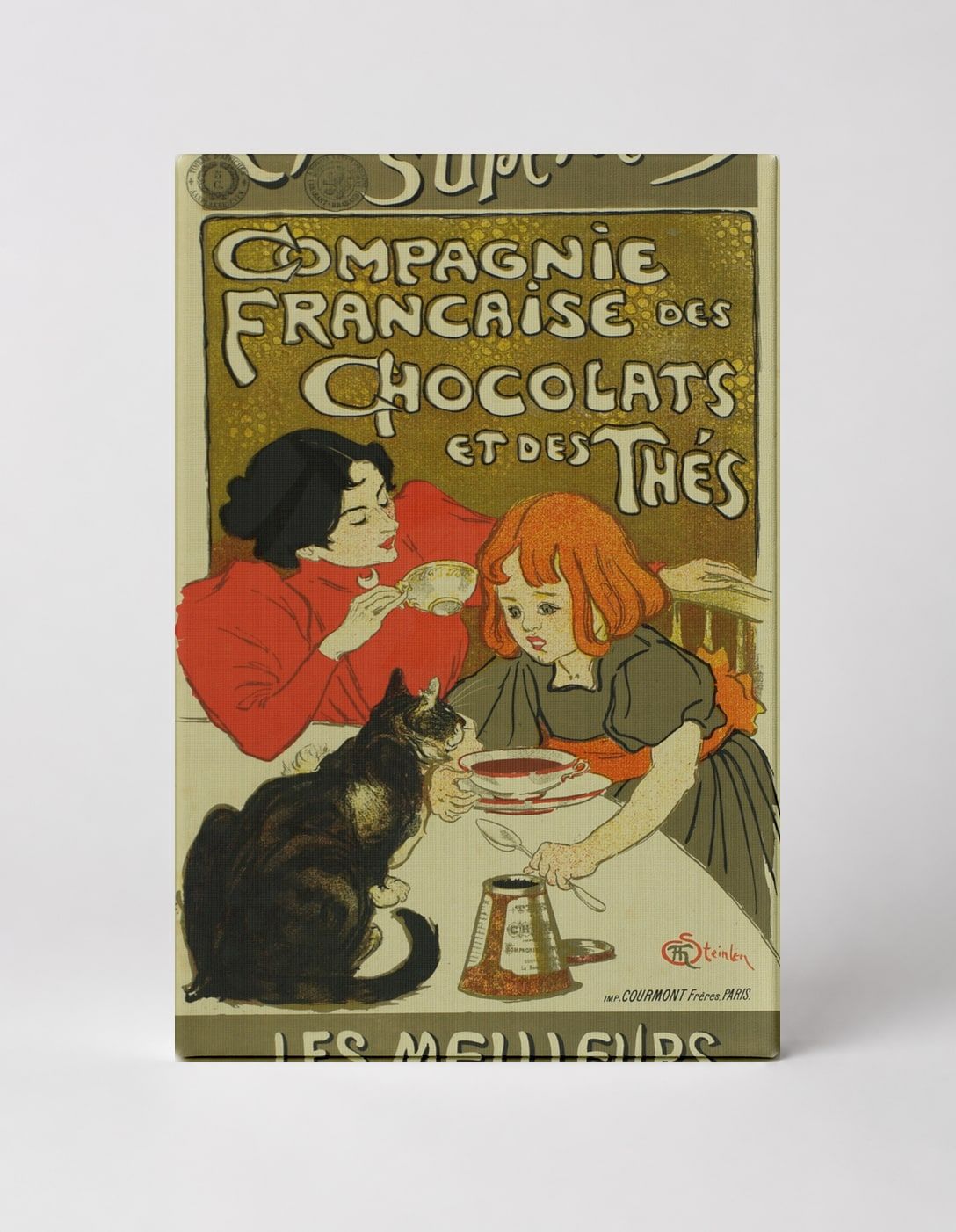 Chocolats Supérieurs 1902 – Belle Époque French Chocolate Vintage Poster Wall Art