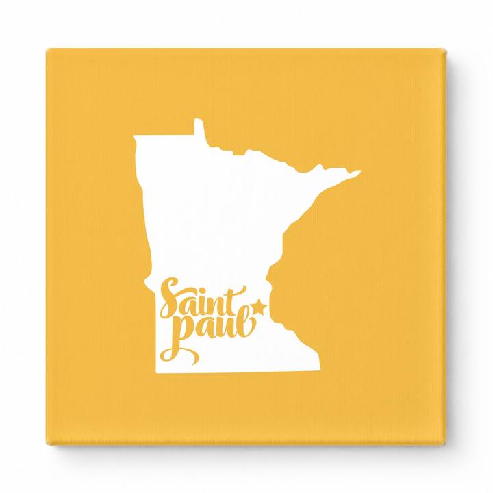 Home Sweet Saint Paul — Minnesota State Silhouette
