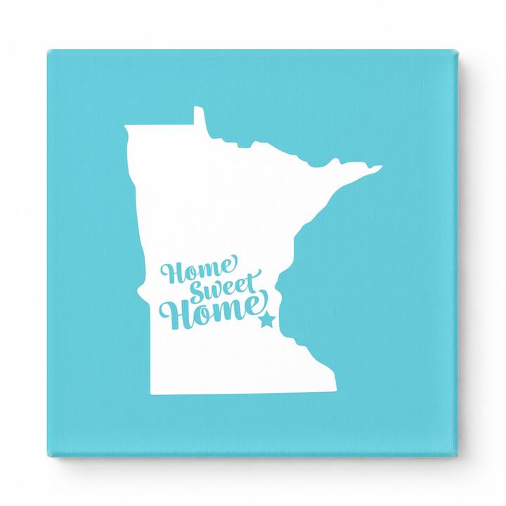 Home Sweet Minneapolis — Minnesota State Silhouette