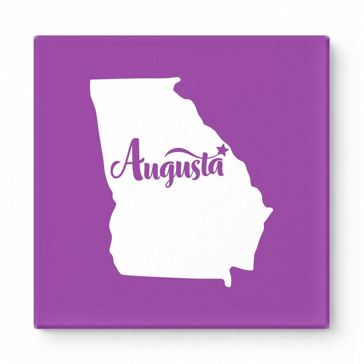 Home Sweet Augusta — Georgia State Silhouette