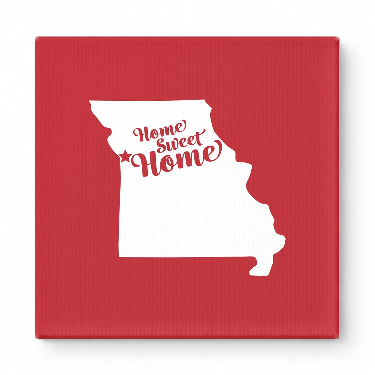 Home Sweet Kansas City — Missouri State Silhouette
