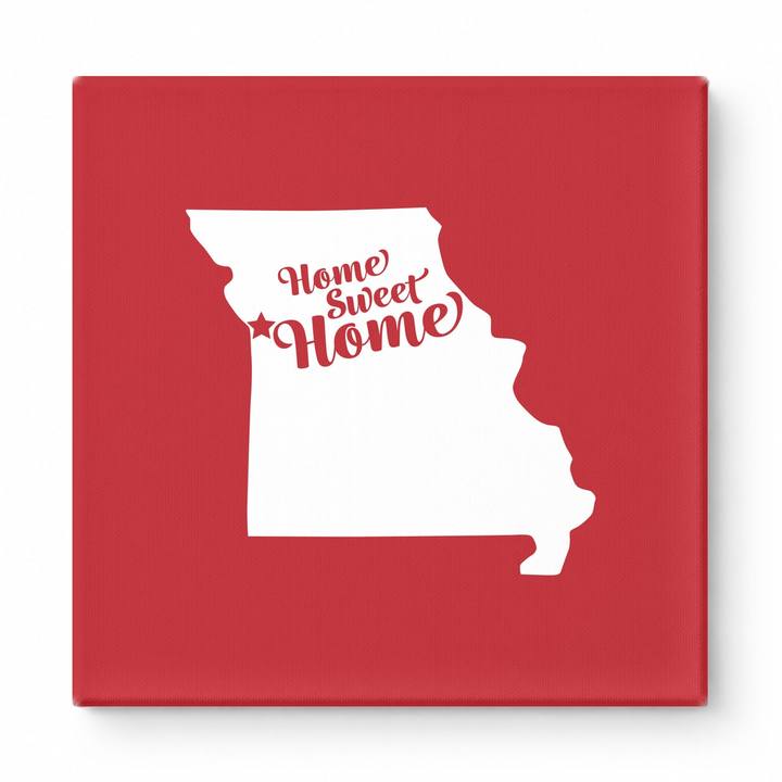 Home Sweet Kansas City — Missouri State Silhouette