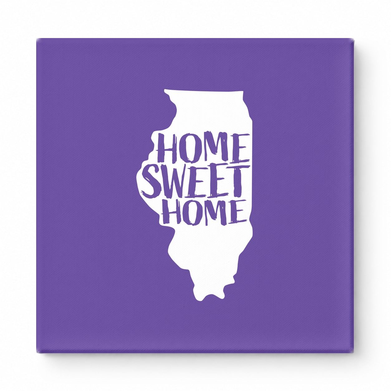 HOME SWEET HOME — Illinois State Silhouette