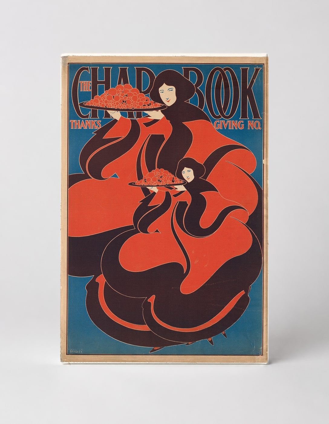 The Chap-Book Thanksgiving No. 1894 – Art Nouveau Vintage Poster Wall Art