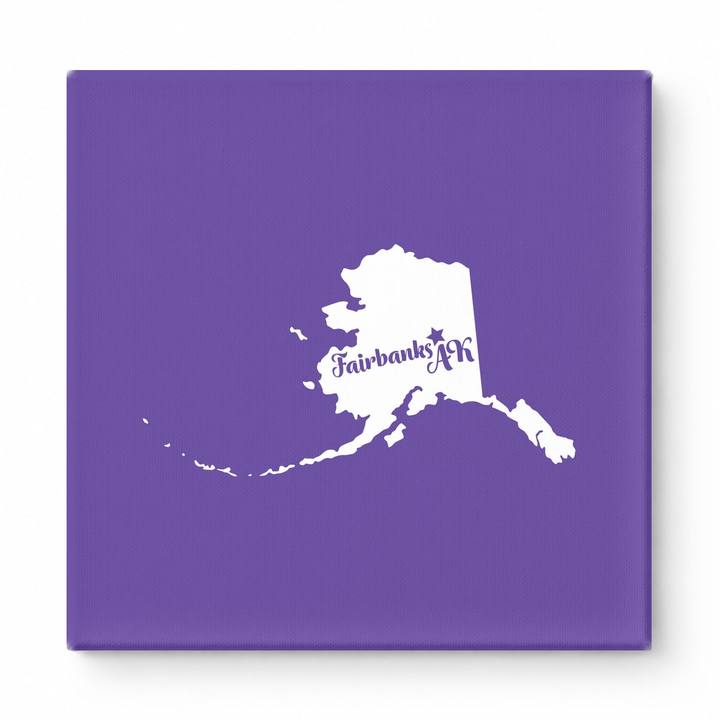 Home Sweet Fairbanks — Alaska State Silhouette