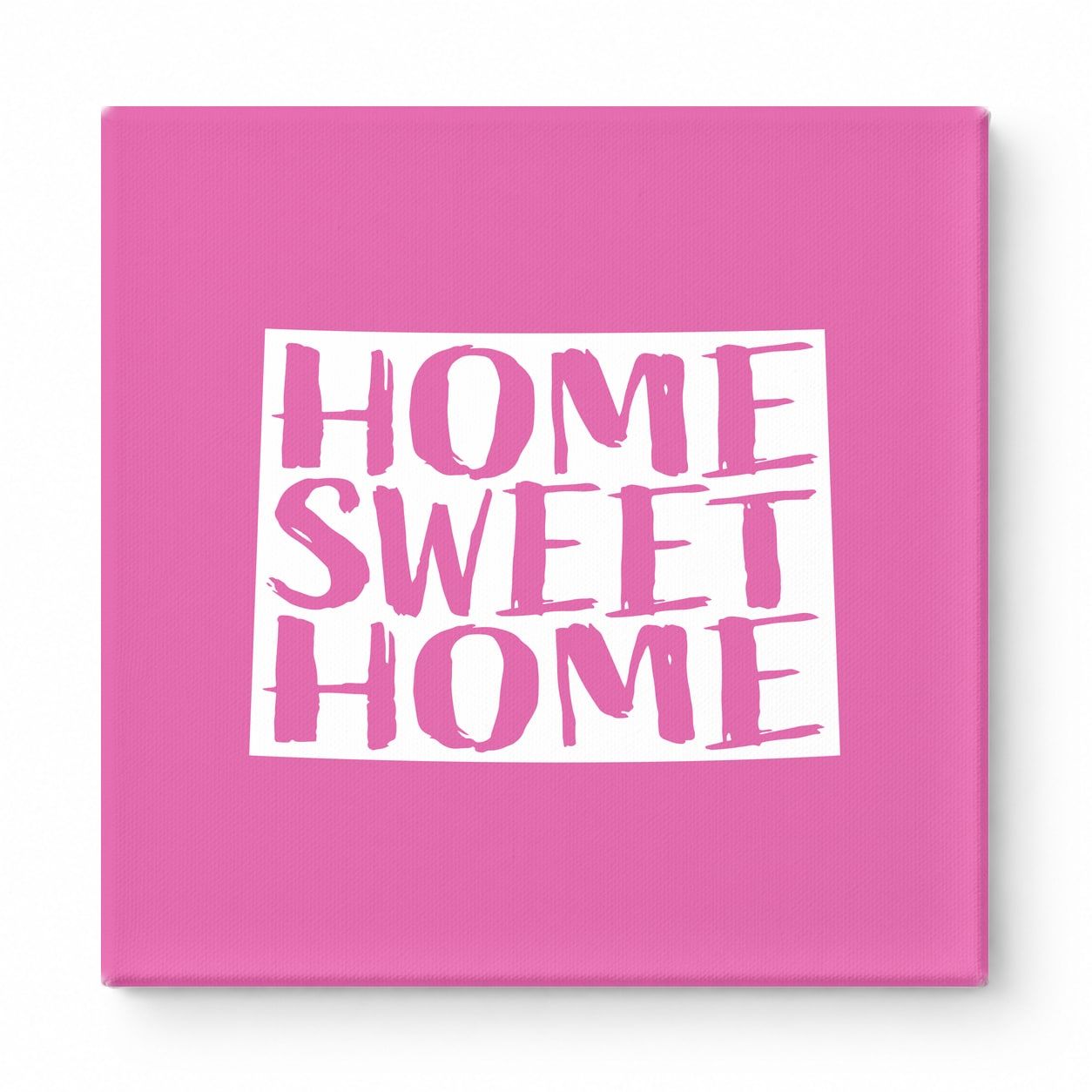 HOME SWEET HOME — Wyoming State Silhouette