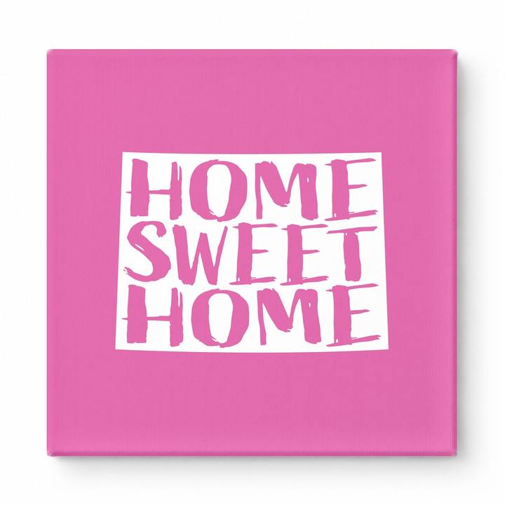 HOME SWEET HOME — Wyoming State Silhouette