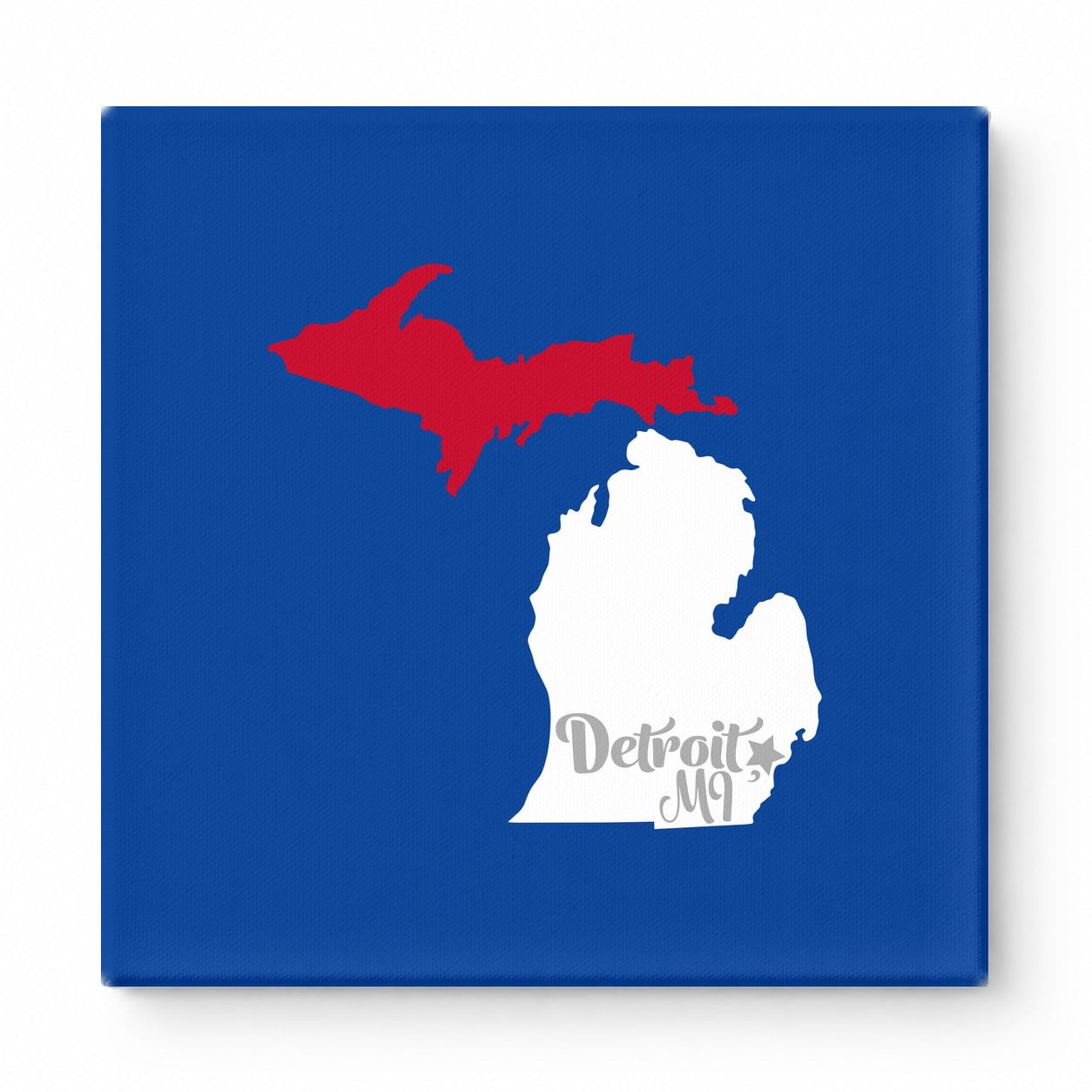 Home Sweet Detroit — Michigan State Silhouette
