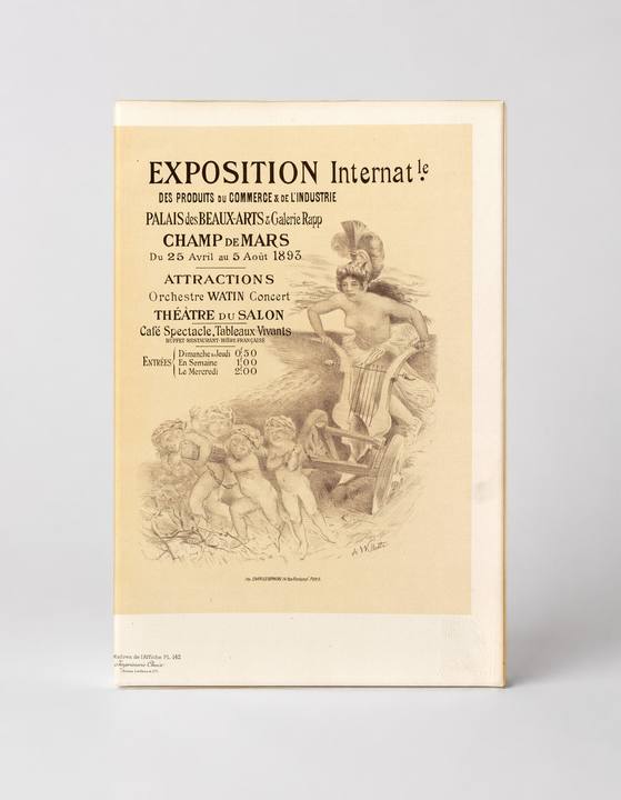 Exposition Internationale 1895 Champ de Mars - Belle Époque Vintage Poster Wall Art