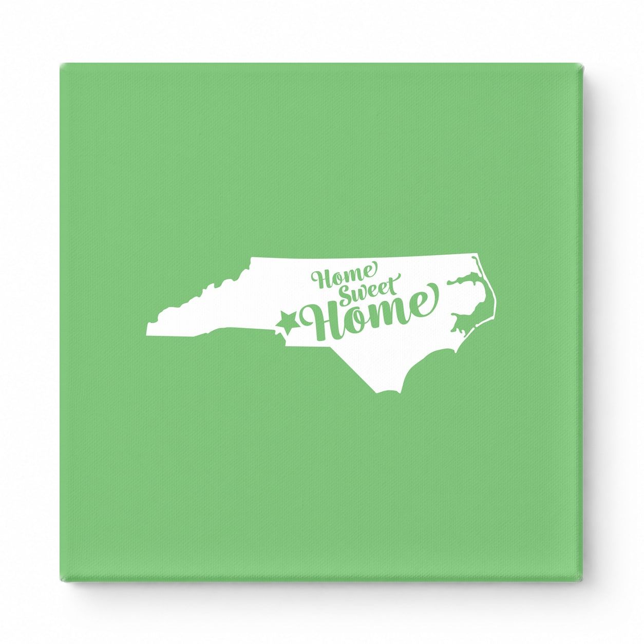 home sweet home — North Carolina State Silhouette
