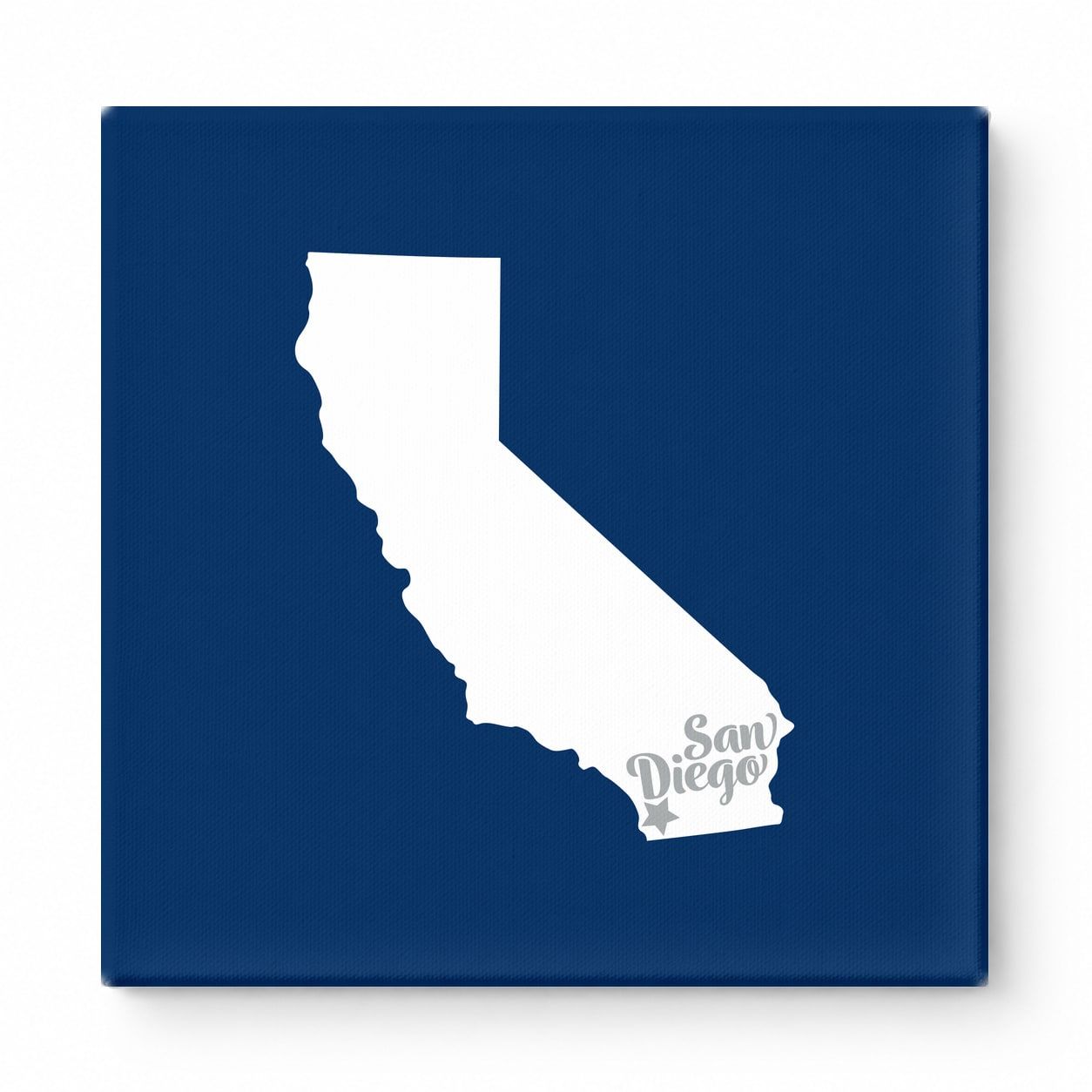 Home Sweet San Diego — California State Silhouette