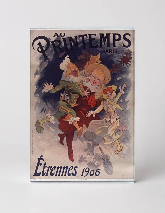 Au Printemps Paris Étrennes 1906 - Belle Époque Vintage Poster Wall Art
