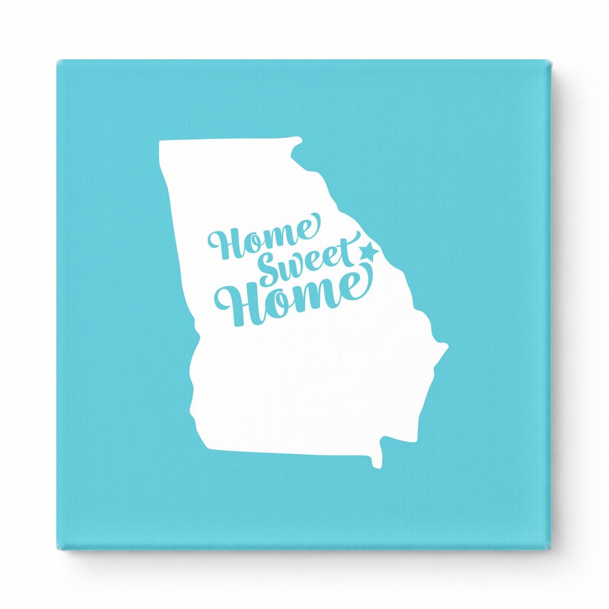 Home Sweet Augusta — Georgia State Silhouette