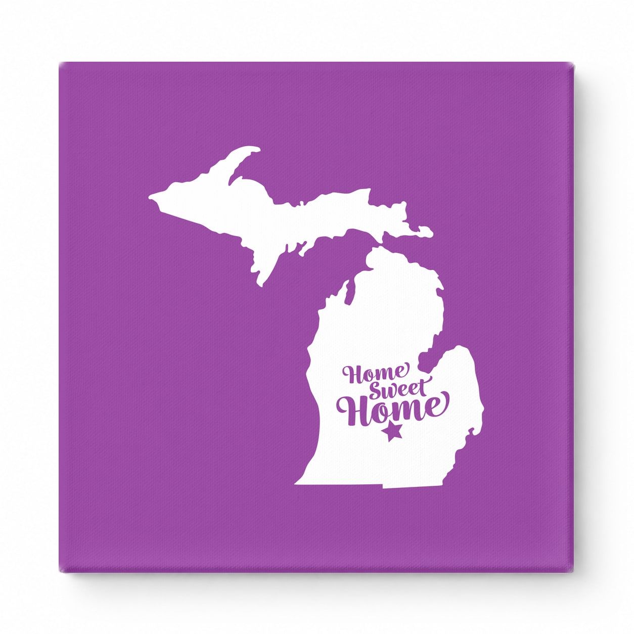 Home Sweet Home — Michigan State Silhouette