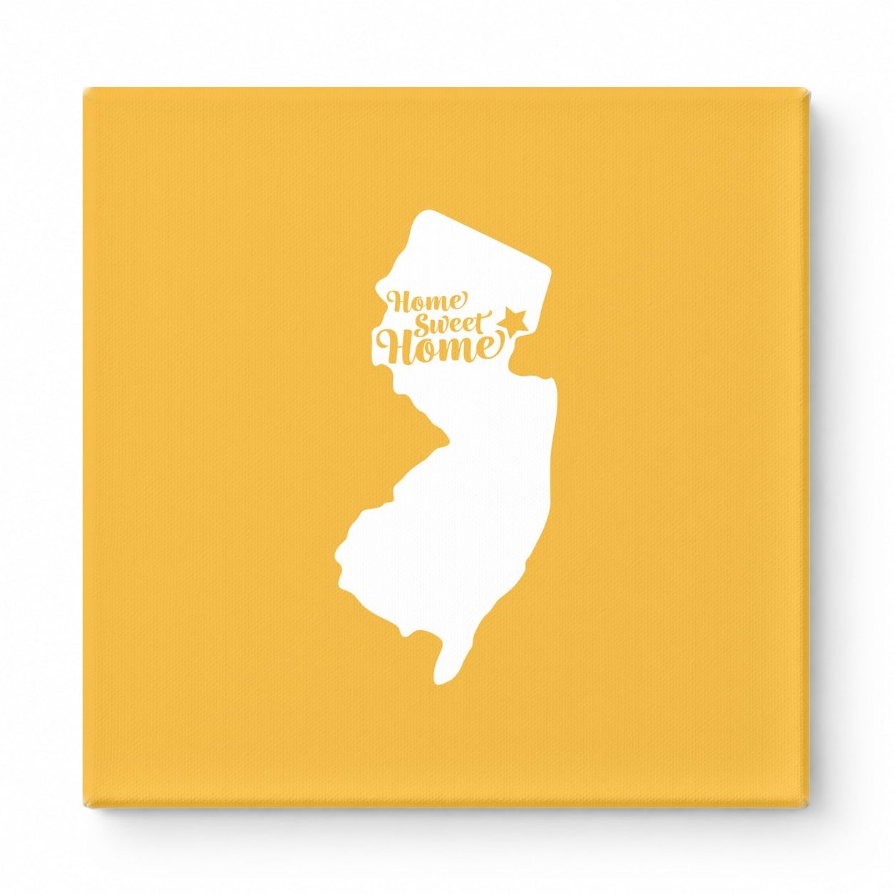 Home Sweet Home — New Jersey State Silhouette