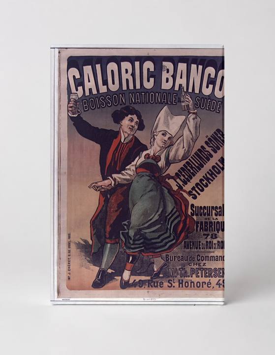 Caloric Banco Boisson Nationale Suede 1890s - Belle Epoque Vintage Poster Wall Art