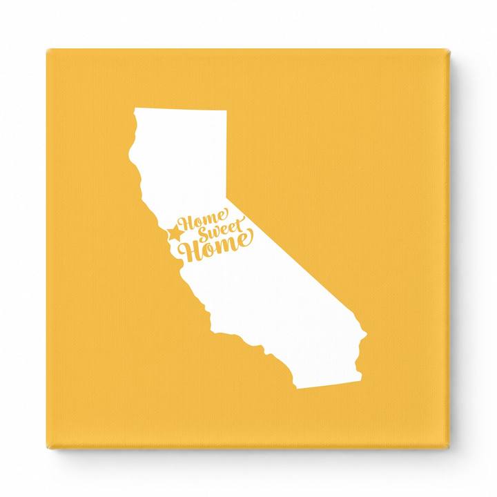 Home Sweet San Francisco — California State Silhouette