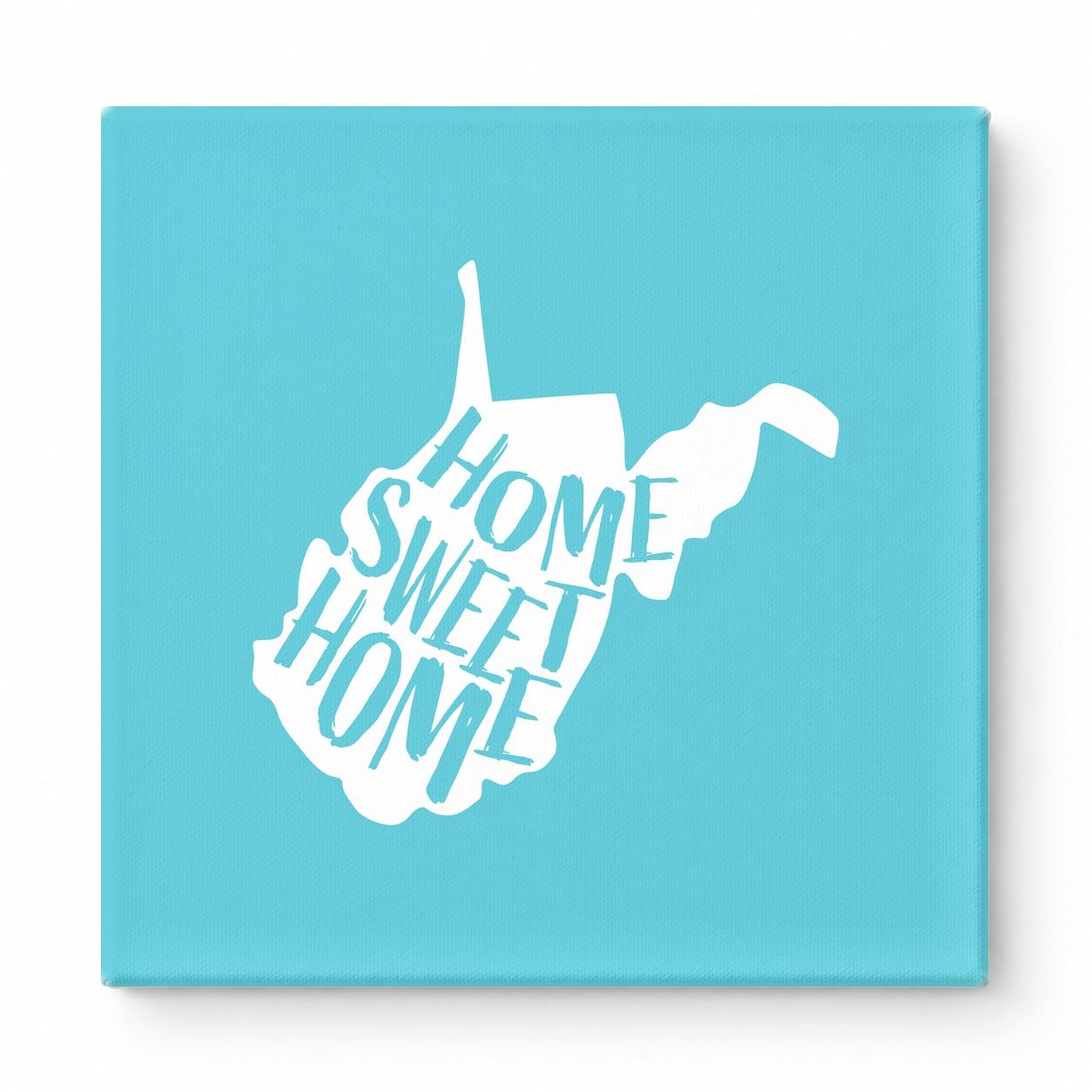 HOME SWEET HOME — West Virginia State Silhouette