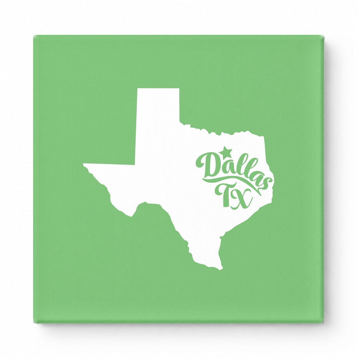 Home Sweet Dallas — Texas State Silhouette