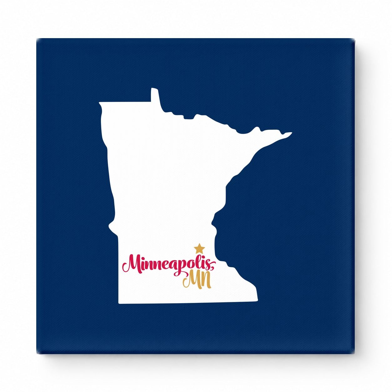 Home Sweet Minneapolis — Minnesota State Silhouette