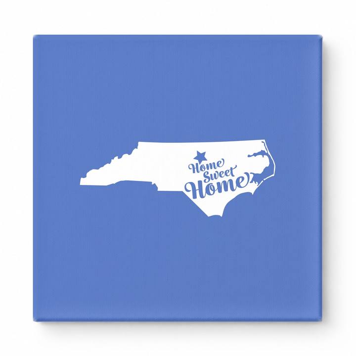 Home sweet Home — North Carolina State Silhouette