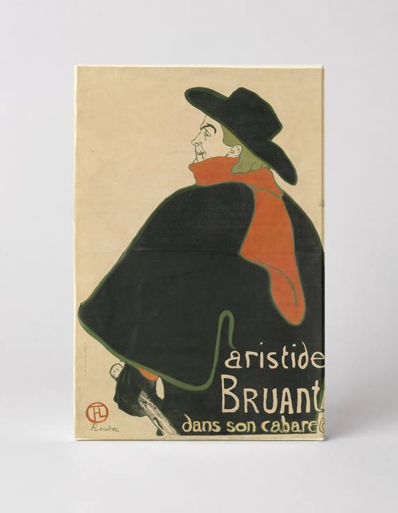 Aristide Bruant dans son Cabaret 1893 - Belle Époque Vintage Poster Wall Art