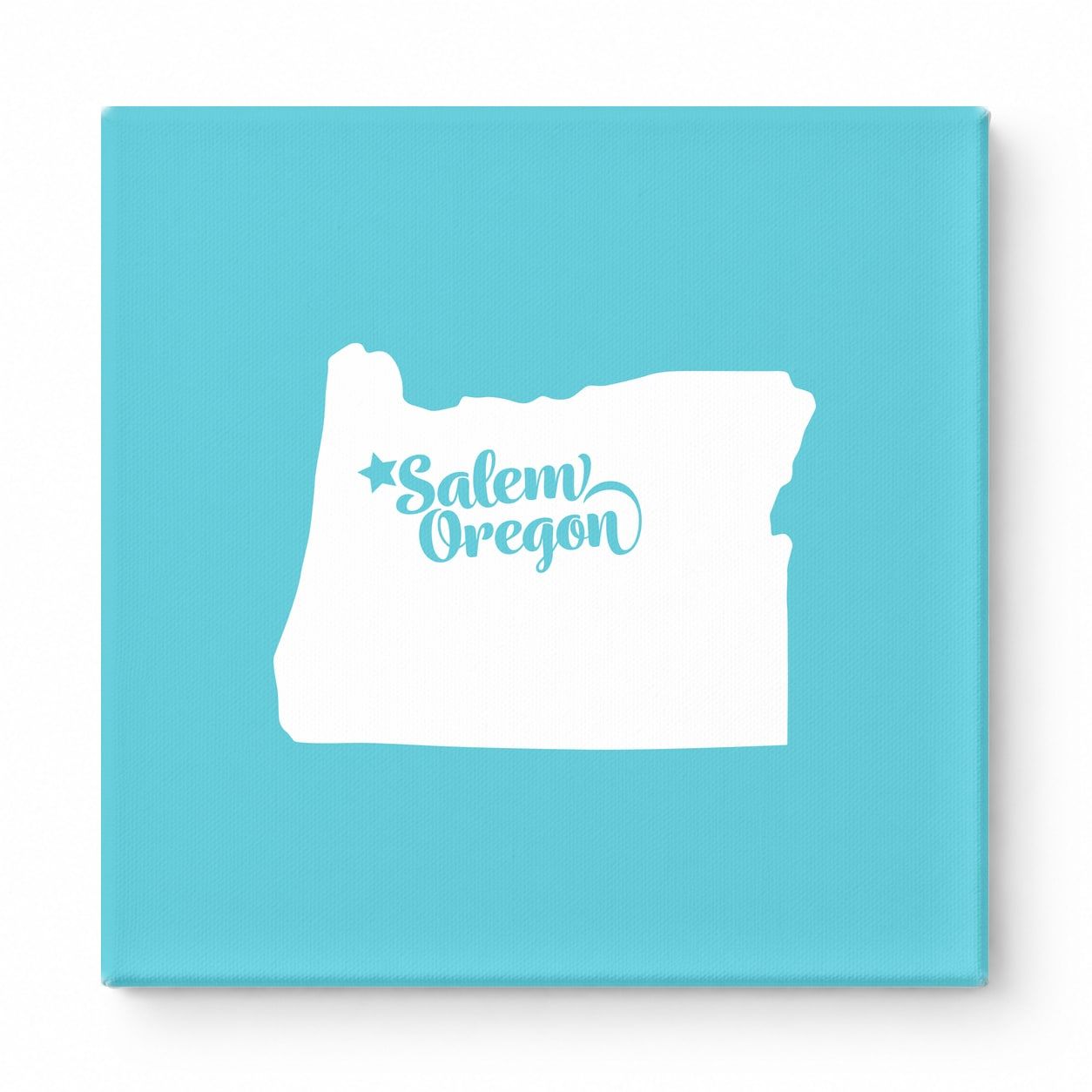 Home Sweet Salem — Oregon State Silhouette