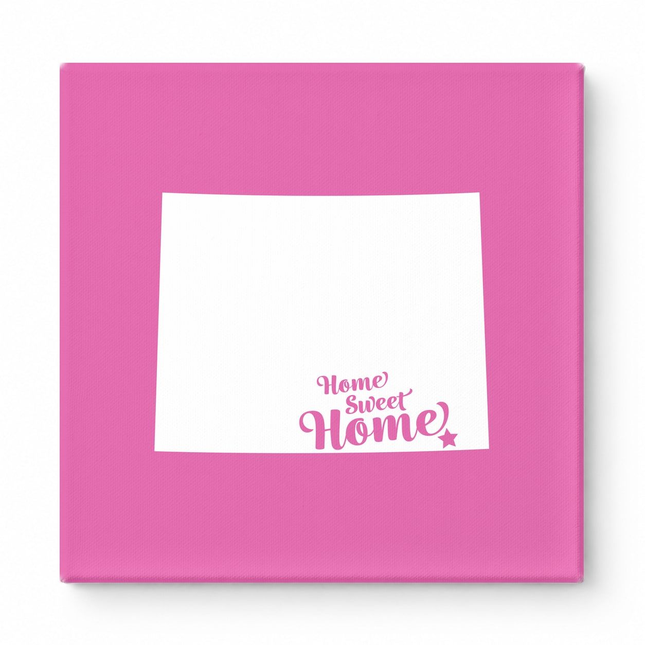 Home Sweet Home Wyoming — Wyoming State Silhouette